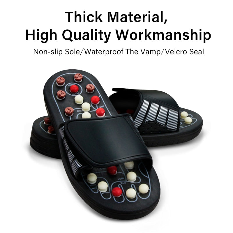 Feet Massage Slippers Foot Reflexology Acupuncture Therapy