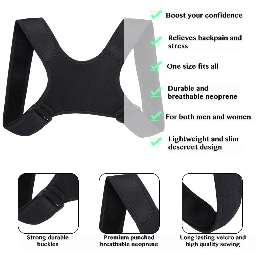 Back Brace Shoulder Corrector