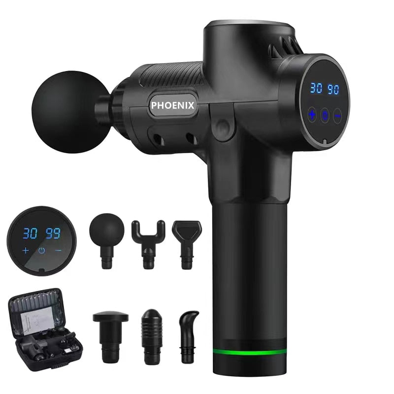 PRO ATHLETE MASSAGE GUN Muscle Relax Body Relaxation Electric Massager with Portable Bag
