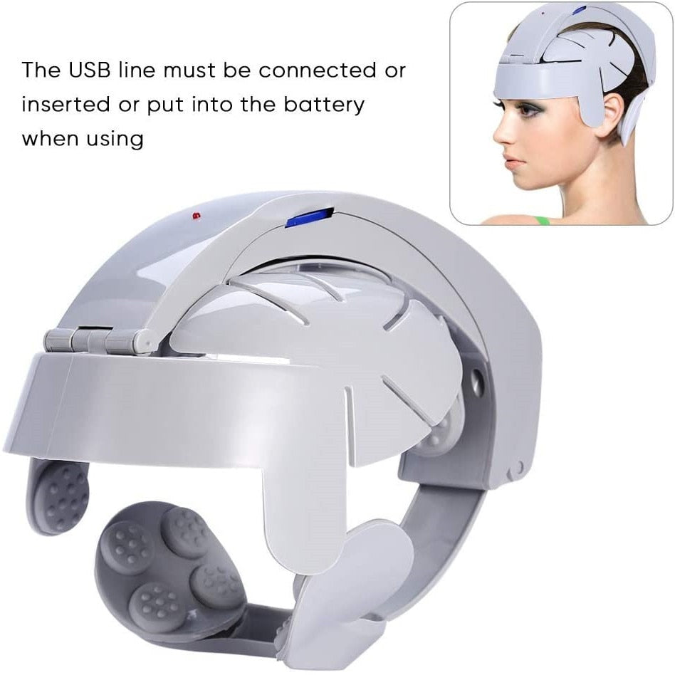 New Electric Head Massager Device Multifunctional