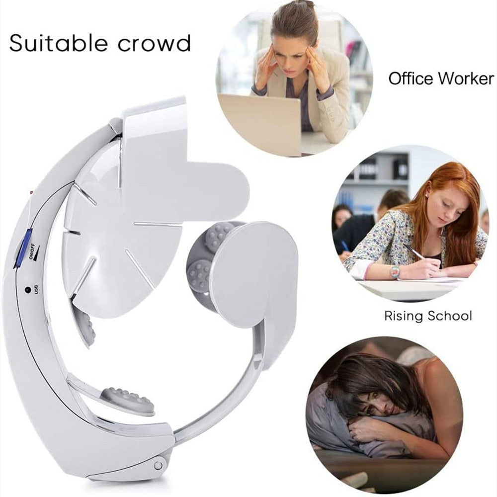 New Electric Head Massager Device Multifunctional