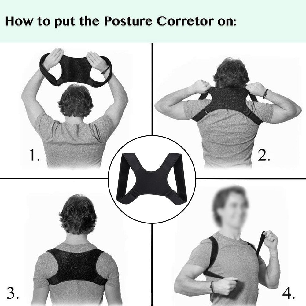 Back Brace Shoulder Corrector