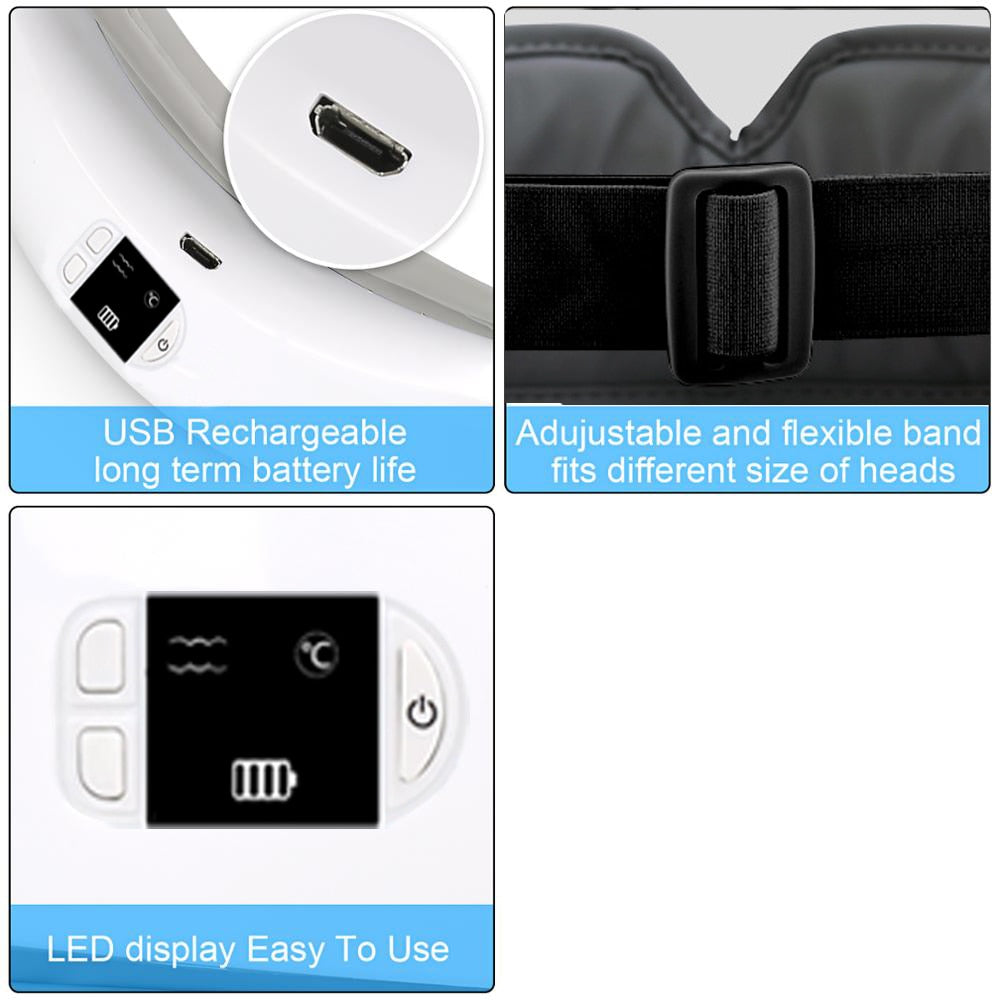 Eye Massager 4D Smart Airbag Vibration Eye Care